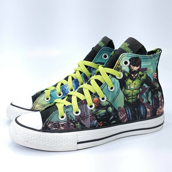 Converse Shoes - Converse All Star Green Lantern Shoe